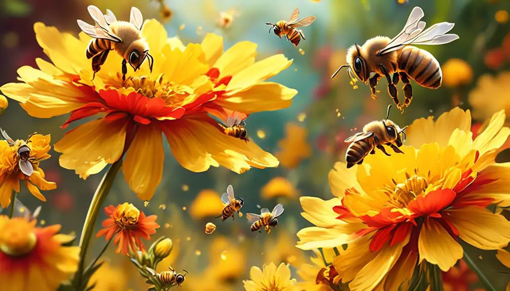 bees and flowers relationship