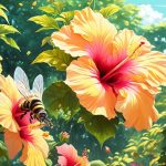 bees and hibiscus relationship