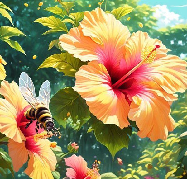 bees and hibiscus relationship