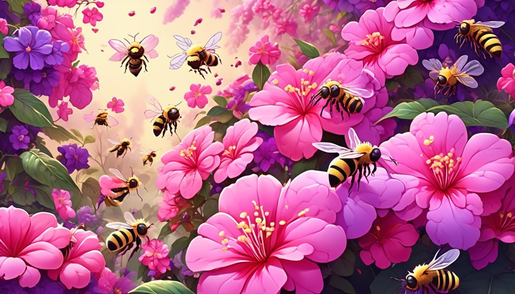 bees and impatiens connection