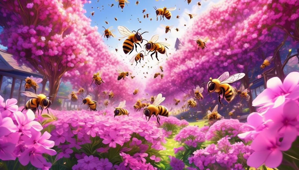 bees and phlox connection