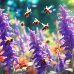 bees and salvia relationship
