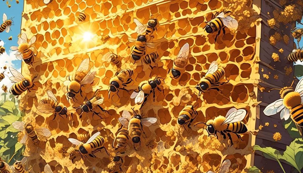 bees heat resistant survival strategies