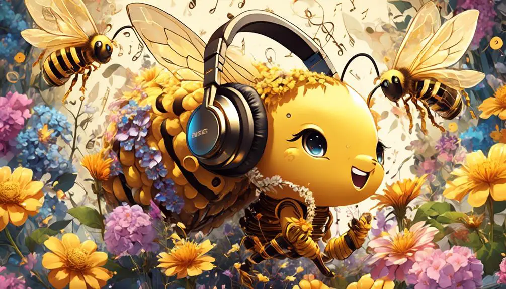 bees perception of sound