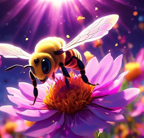 bees ultraviolet vision explained