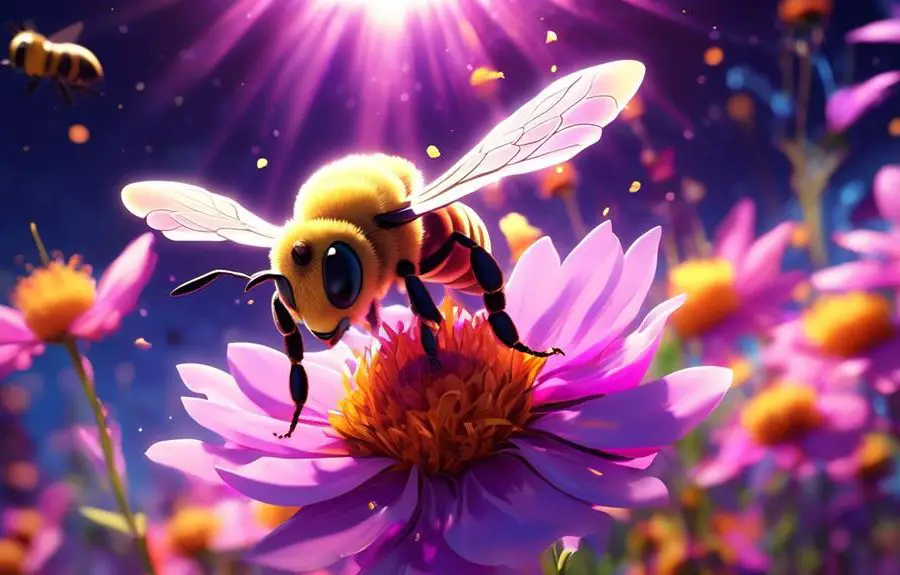 bees ultraviolet vision explained