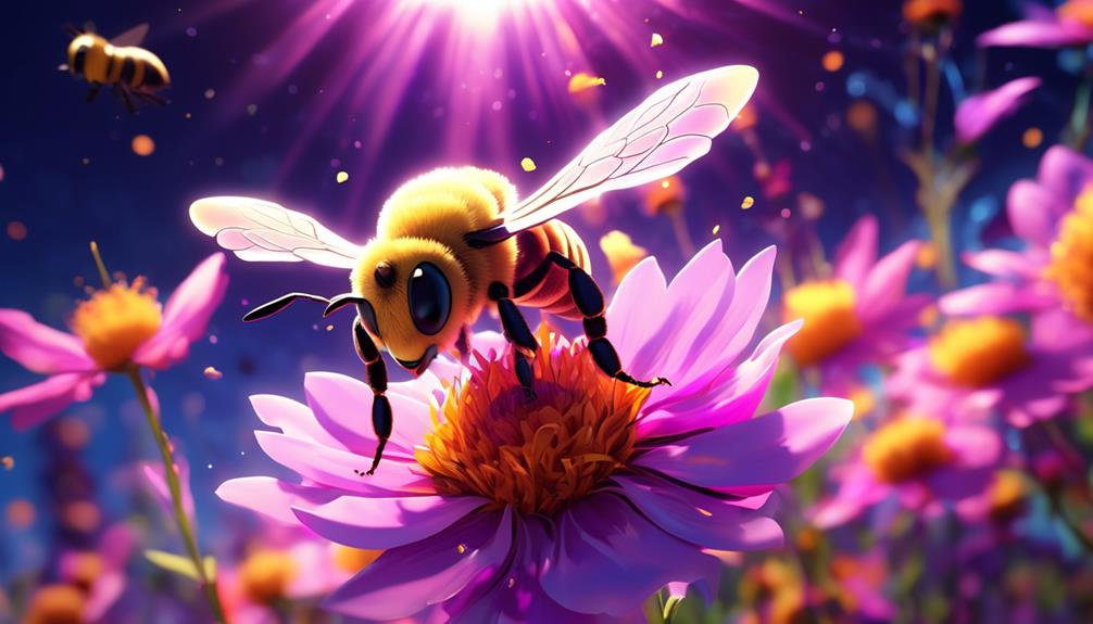 bees ultraviolet vision explained