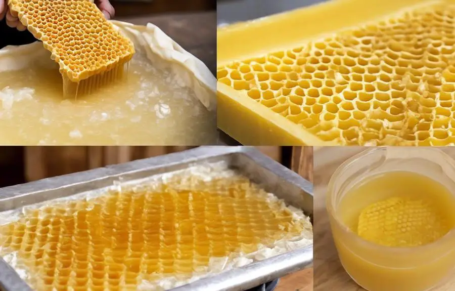 beeswax candle cleaning methods