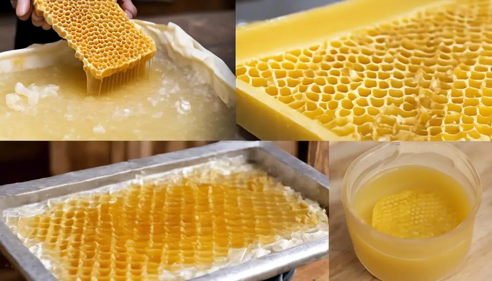 beeswax candle cleaning methods