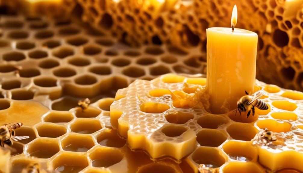 beeswax candle tunneling explained