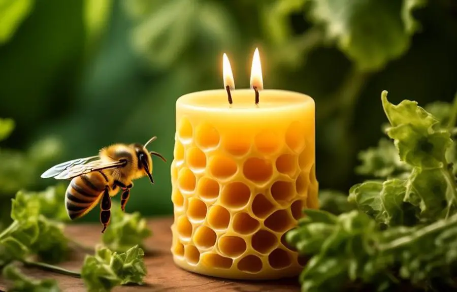 beeswax clean burning option