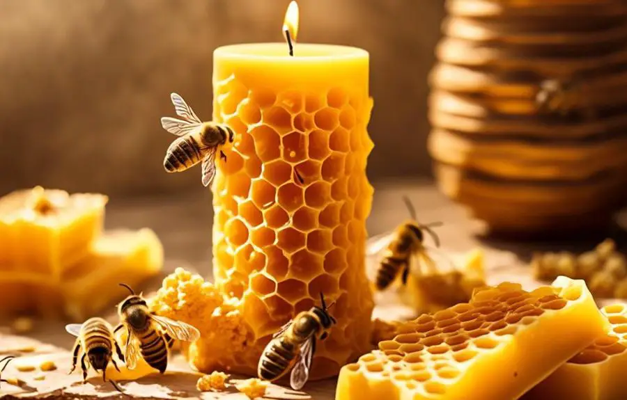 beeswax flammability and safety