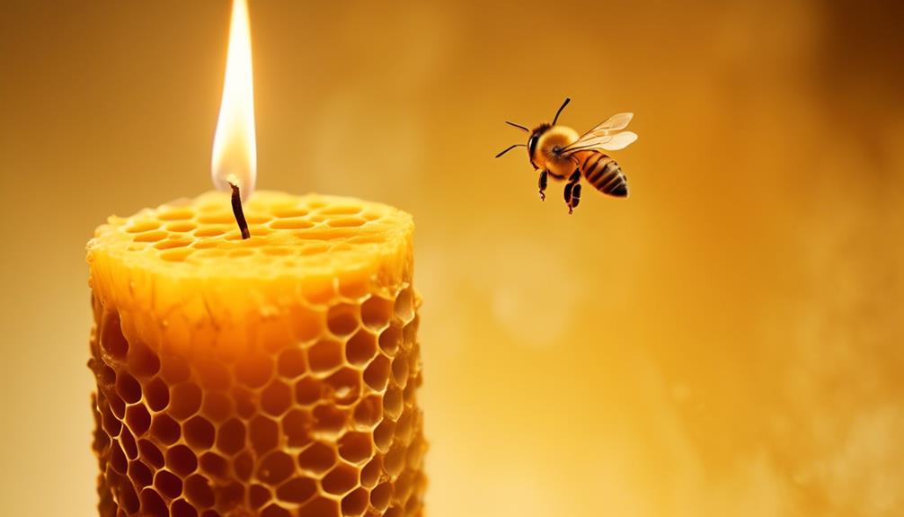 beeswax preferred for candle making