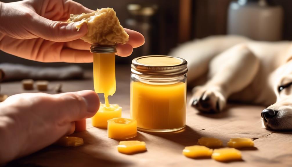 beeswax s soothing benefits for dogs paws