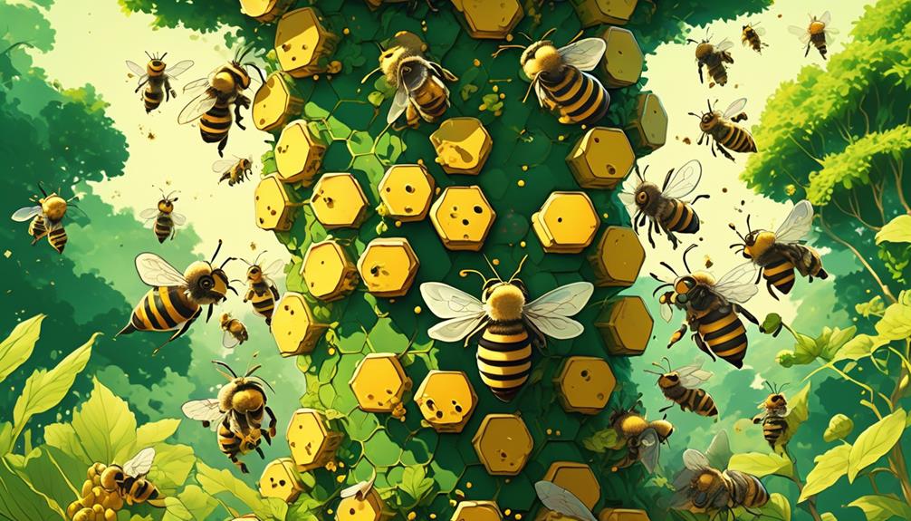 beeswax yield per hive