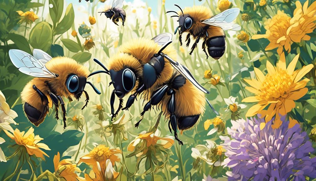 beneficial pollinators mason bees