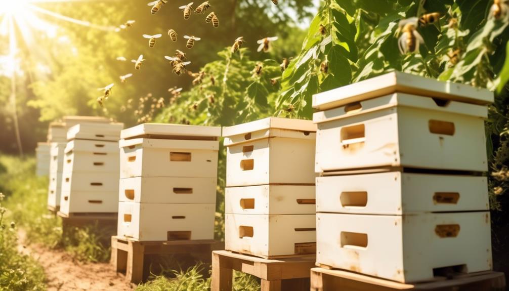 benefits of white beehives
