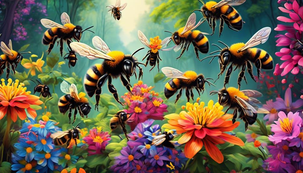 black bees ecological significance
