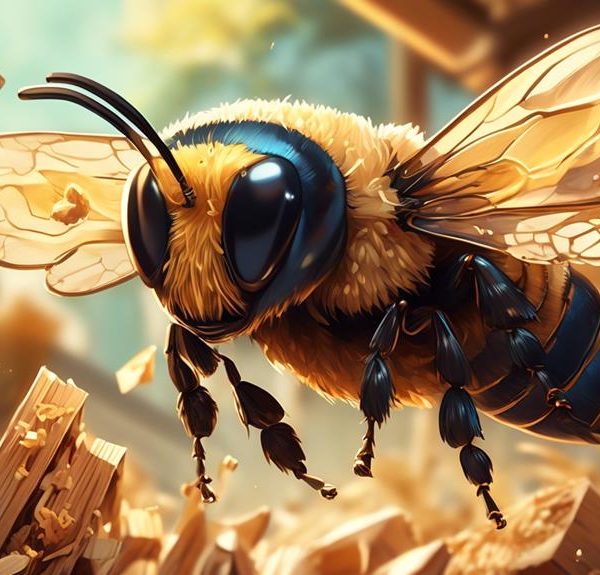 carpenter bee buzzing noise