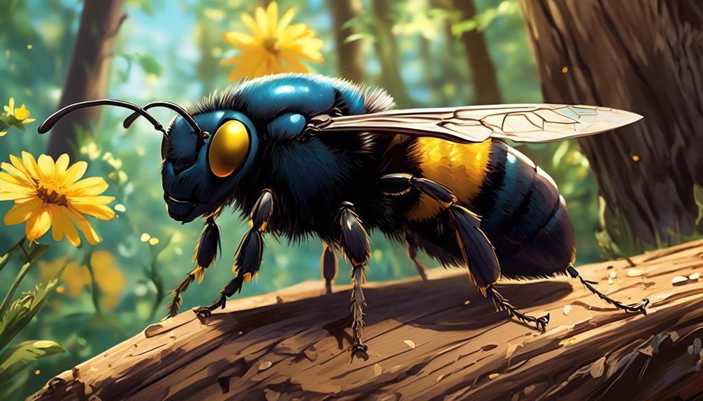 carpenter bee habits and traits