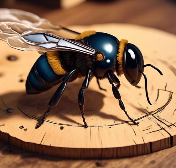 carpenter bee hole size