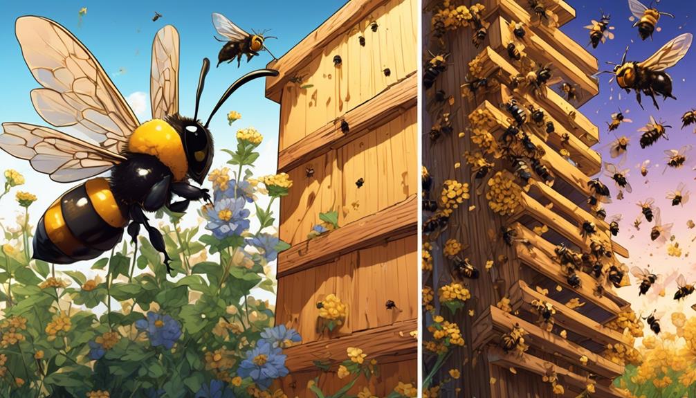 carpenter bee nesting preferences