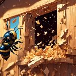 carpenter bees and home damage