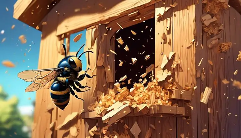 carpenter bees and home damage