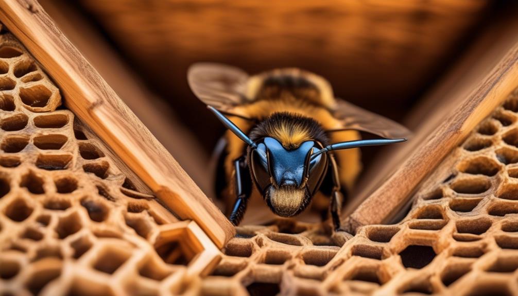 carpenter bees and honey
