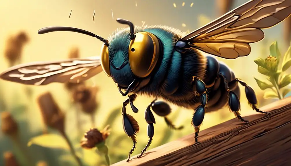 carpenter bees communication sounds