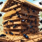 carpenter bees do not swarm