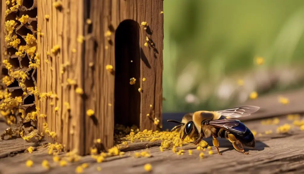 carpenter bees food habits