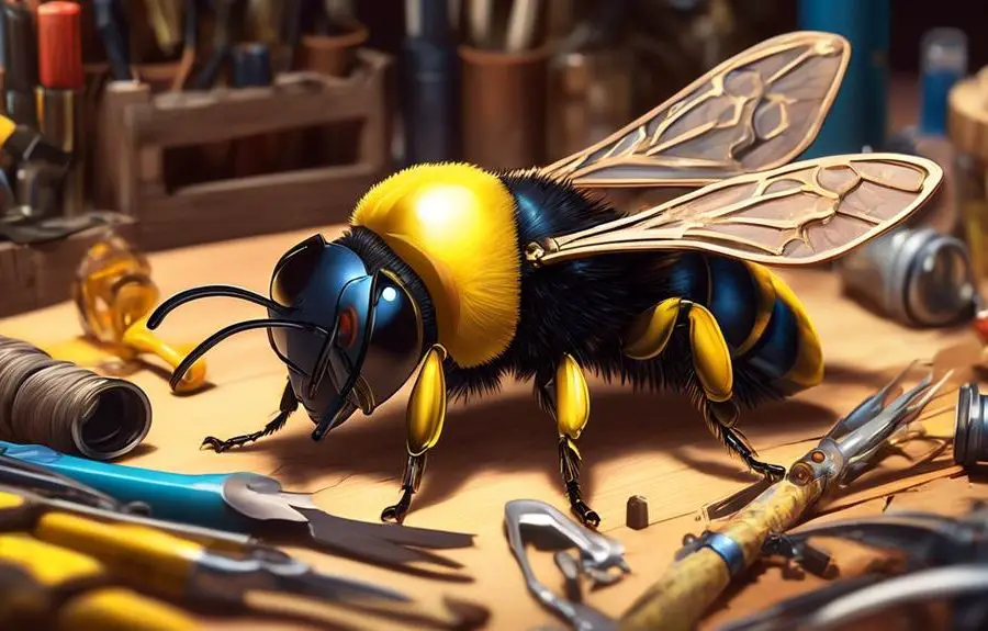 carpenter bees intelligence questioned