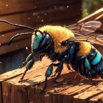 carpenter bees molt exoskeleton
