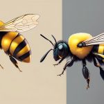 carpenter bees vs bumblebees