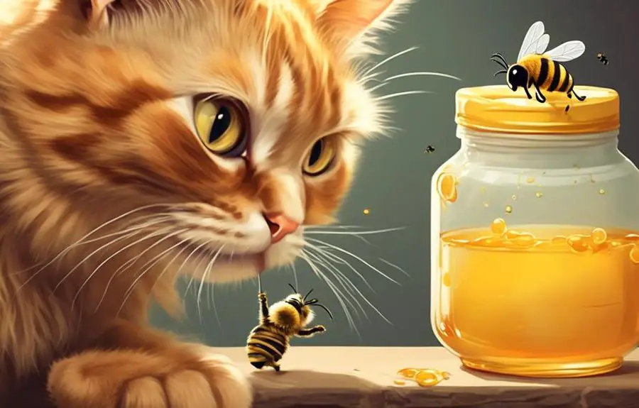 cats cannot eat honey