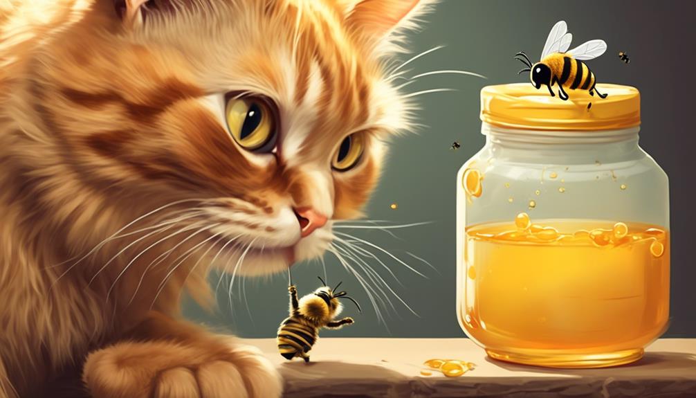cats cannot eat honey