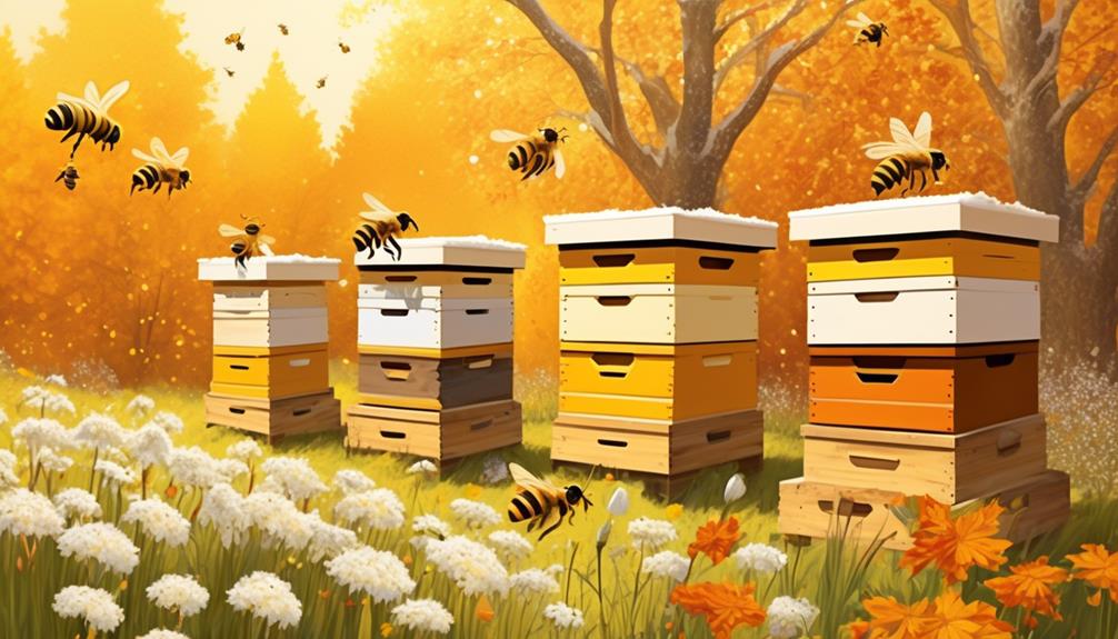 changing honey production throughout seasons