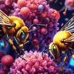 comparing bee and fly germs