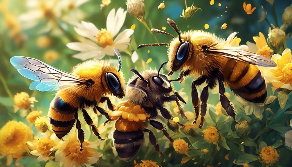 comparing bee species survival