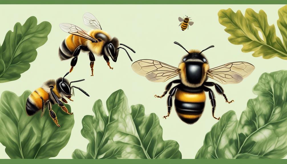 comparing leaf cutter bees