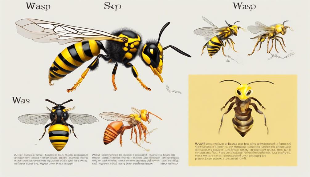 comparing wasps and bees