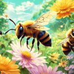 competition between mason and honey bees