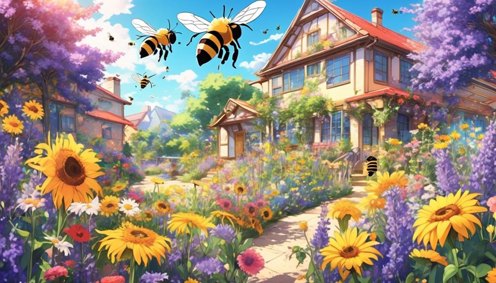 creating a bee friendly garden