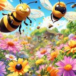 curiosity about bee behavior