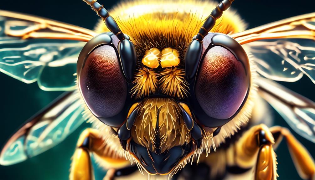 detailed examination of bee physiology