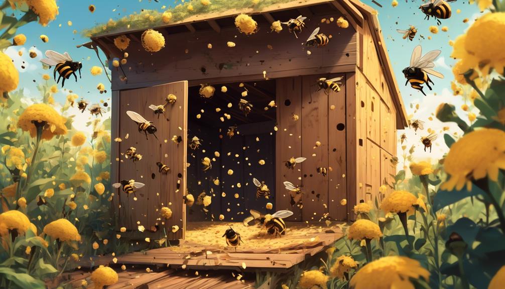 detecting carpenter bee infestations