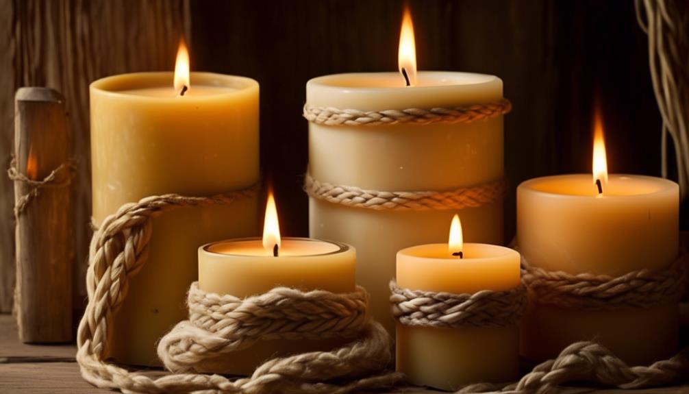 different candle wick materials