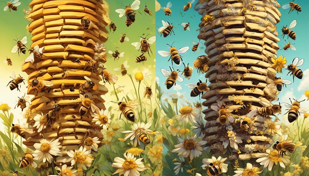 different pollinators mason vs honeybees