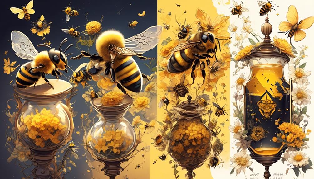diverse bee species fasting